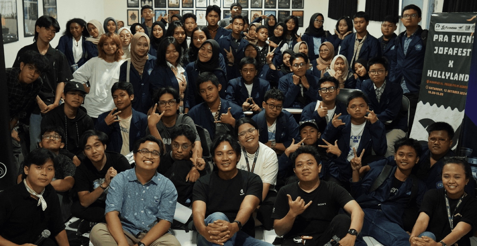 Participants and collaborators in a Fixinema learning programme